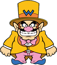 This is Wario in a Top Hat. He looks even more disgusting than normal by wearing a stupid Top Hat. You know, Baby Mario should really wear this, unlike that smelly punk Wario. Baby Mario is a pretty funny comedian. Have you heard his latest joke? It was FUNNY!! Ok, maybe it was not. I heard crickets and people started throwing tomatoes at Baby Mario (and Baby Mario still looked pretty happy, he started saying, "Tanks for de fwee food!" and bowed, while people still throw tomatoes at him. Poor Baby Mario. It looks like he was covered in blood. Well, no one else cares. He's just annoying. Anyway, Wario is trying to cover his secret identity. And he miserably failed. I hope we'll never seem him like this again (and it won't, Nintendo isn't drunk enough to do that!) PS Mario is fat. Bet 'chu didn't know that! :O Baby Luigi>>>>>>>>>>>>>>>>>>>>>>Mario, the fat piece of fat. -BabyLuigiOnFire