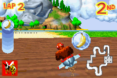 Screenshot of a coin in Diddy Kong Pilot's 2003 build