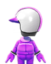 Purple Mii Racing Suit