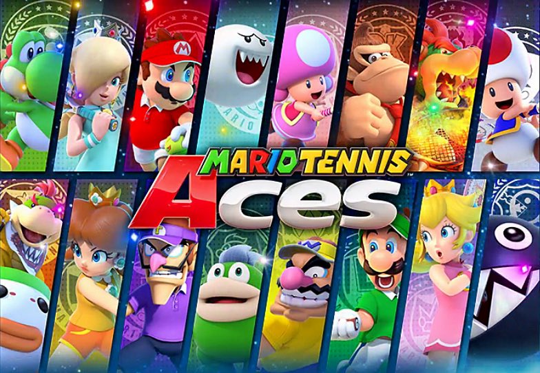 File:Mario Tennis Aces - initial release characters art.jpg