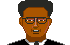 Mayor O. K. Leeder sprite from Mario is Missing! CD-ROM Deluxe