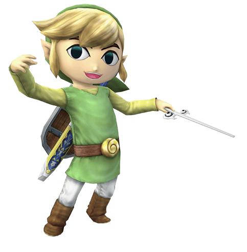 File:Toon Link Sprite SSBB.png