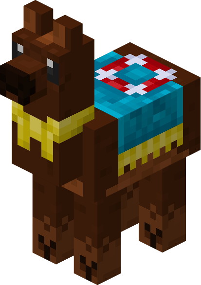 File:Minecraft Mario Mash-Up Llama Brown Trader Render.png