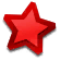 A red Mini Paint Star goal