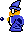 Sprite of a Magikoopa from Super Mario World