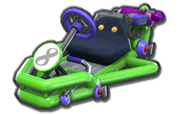 Thumbnail of Iggy's Pipe Frame (with 8 icon), in Mario Kart 8.