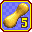 The icon for a five-count peanut item from Diddy Kong Pilot 2001