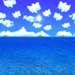 File:SM64 Vast Ocean Mountains and the Sun BG.png