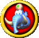 Sprite of a Taj Token in Diddy Kong Racing DS