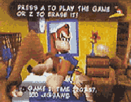 DK's portrait in Banjo-Kazooie.