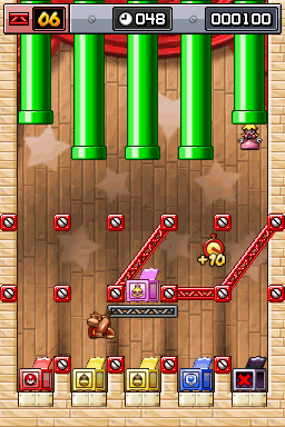 Minigame 6, the minigame found in Cosmic Adventure in Mario vs. Donkey Kong: Mini-Land Mayhem!.