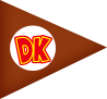 Flag for Dr. Donkey Kong in Dr. Mario World