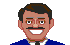 Mayor Cellout sprite from Mario is Missing! CD-ROM Deluxe