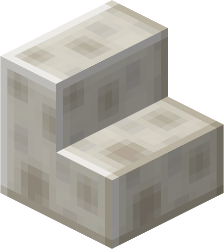 File:Minecraft Mario Mash-Up Polished Andesite Stairs Render.png
