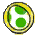 File:Yoshi Emblem MKW.png