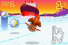 Screenshot of a coin in Diddy Kong Pilot's 2003 build