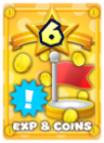 File:MLPJ Average EXP Coins Exclamation Card.png
