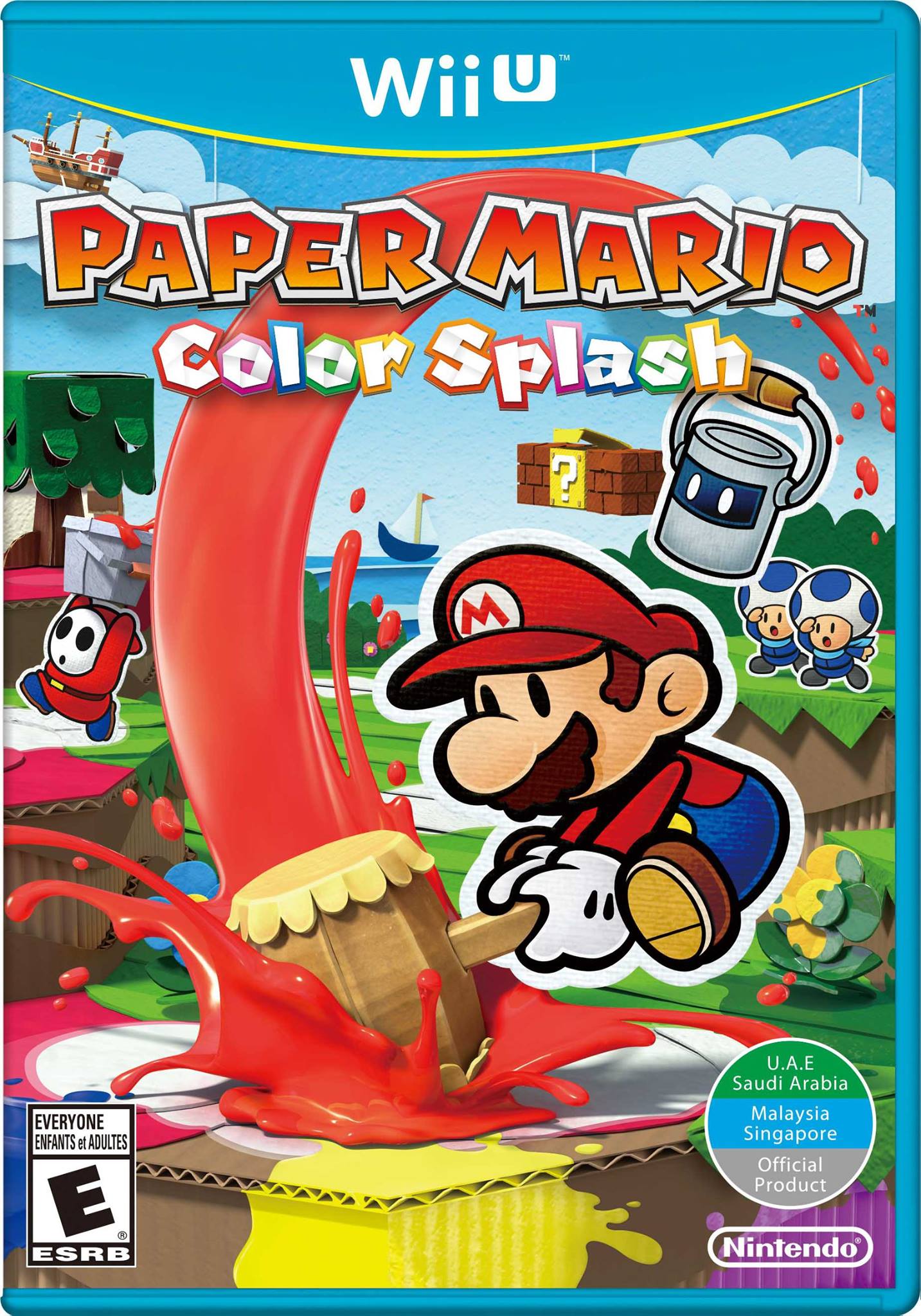 FilePaper Mario Color Splash Active Boeki NA boxart.jpg Super Mario Wiki, the Mario encyclopedia