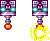 Sprites of electric sparks from Wario Land 4