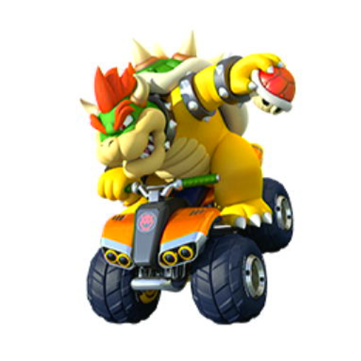 File:NSO MK8D May 2022 Week 4 - Character - Bowser in Standard ATV with Red Shell.png