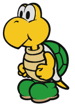 Koopa Troopa Idle Animation from Paper Mario: Color Splash
