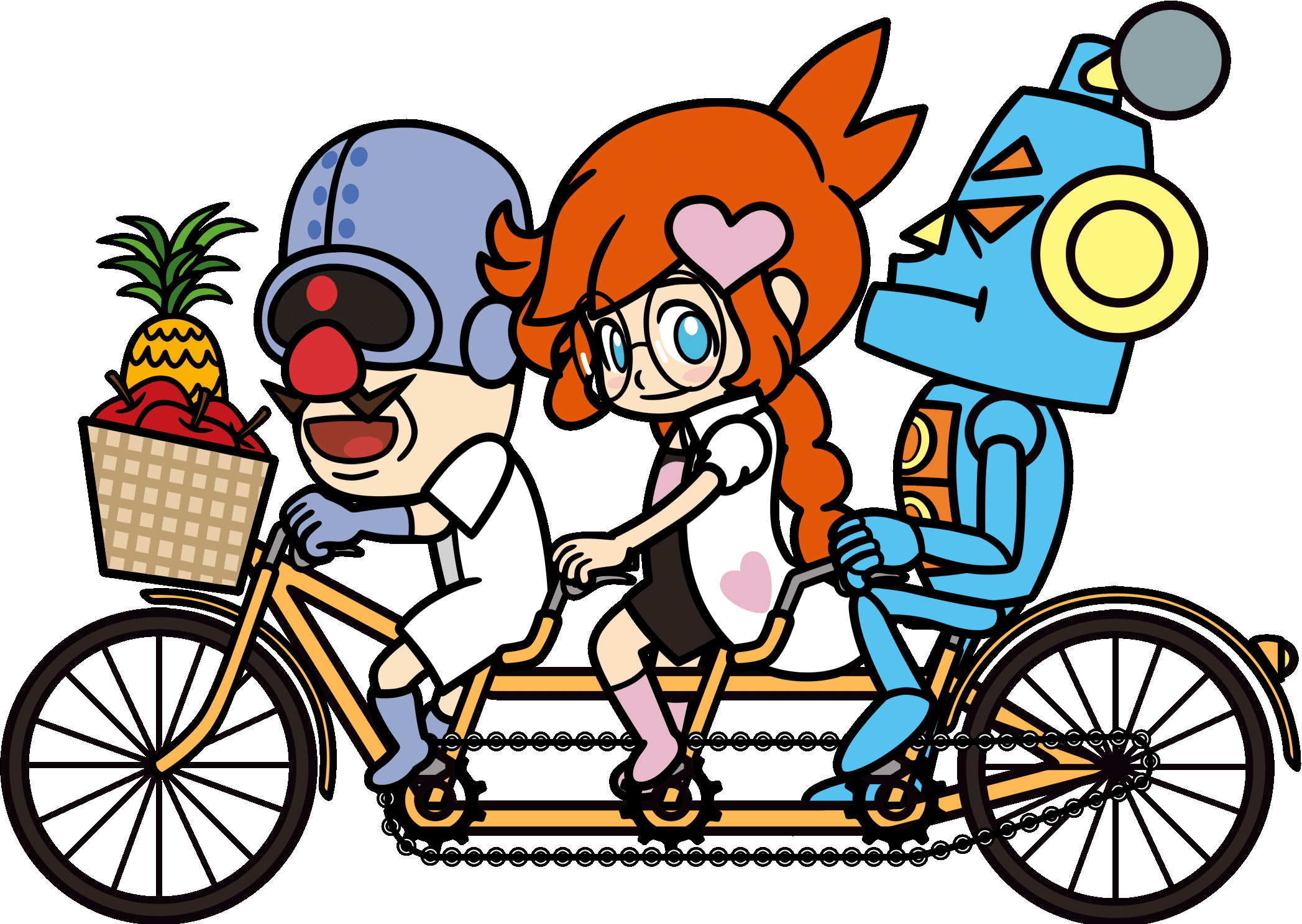 Dr. Crygor, Penny, and Mike