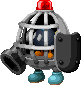 Sprite of a Jailgoon Bob-omb from Mario & Luigi: Bowser's Inside Story + Bowser Jr.'s Journey