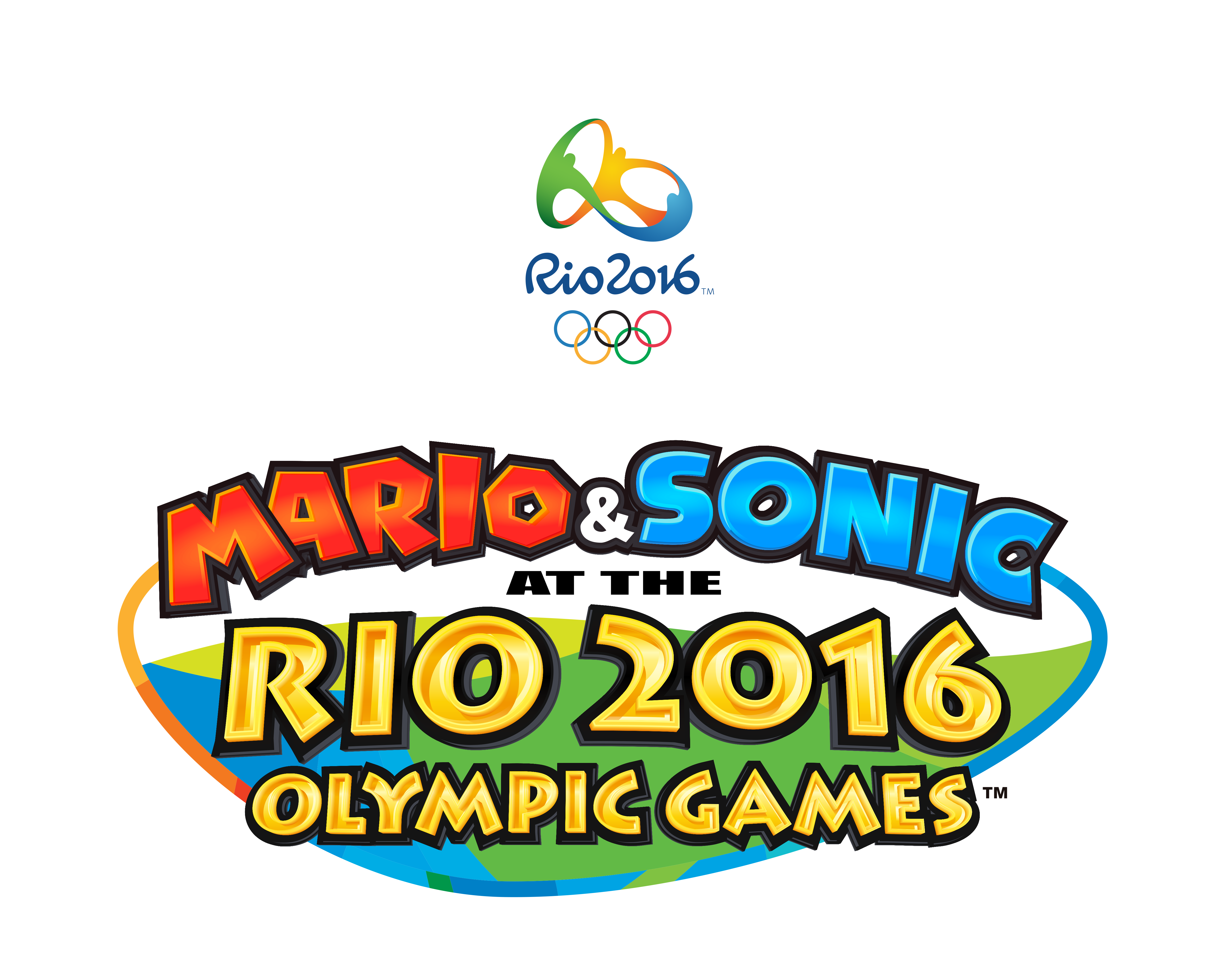 Mario & Sonic at the Rio 2016 Olympic Games logo