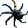 Sprite of a blue Croctopus spinning from Donkey Kong Country for Game Boy Advance