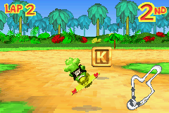 Screenshot of a letter in Diddy Kong Pilot's 2003 build