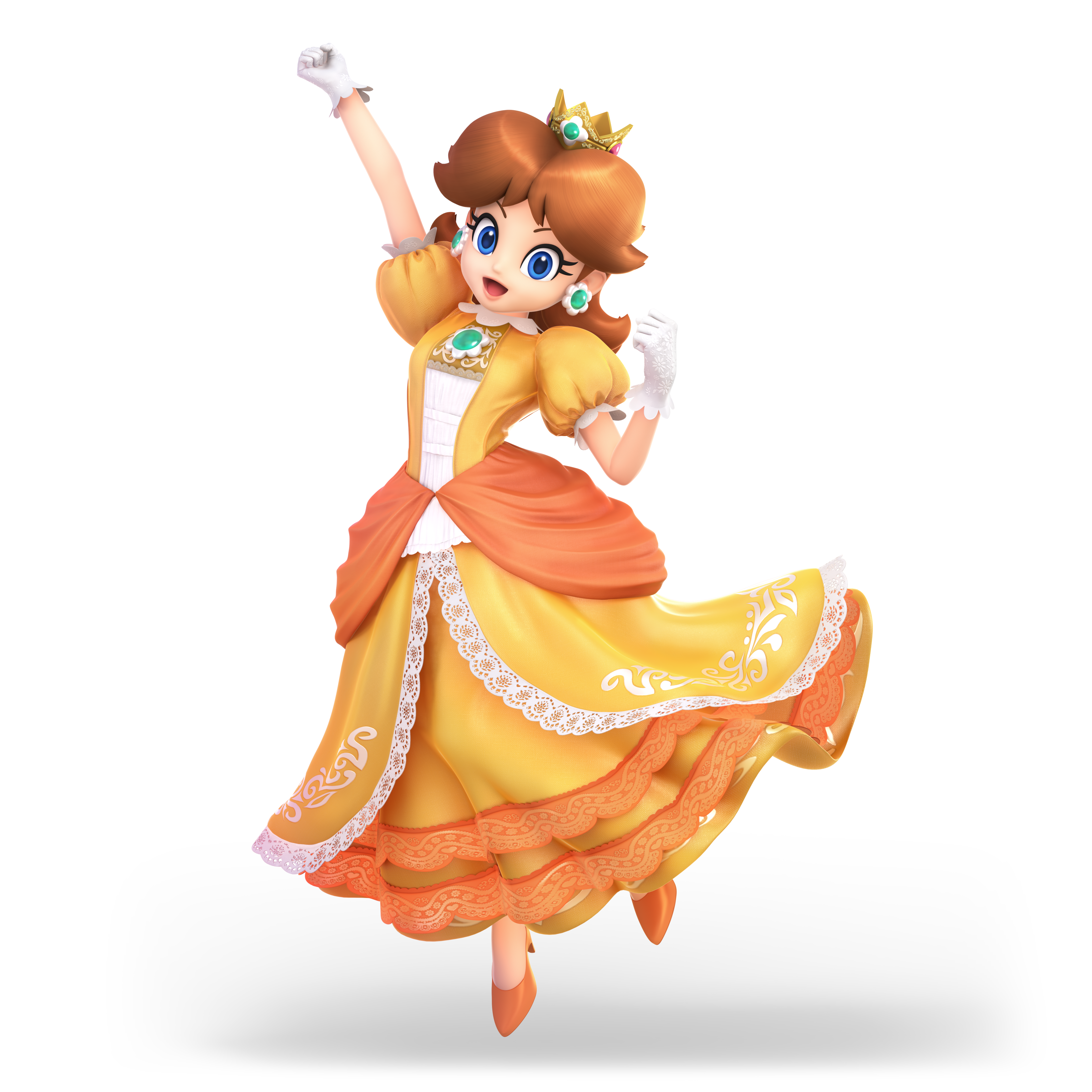 Princess Peachlet - Princess Daisy Halloween Costume Cosplay UwU Minecraft Skin