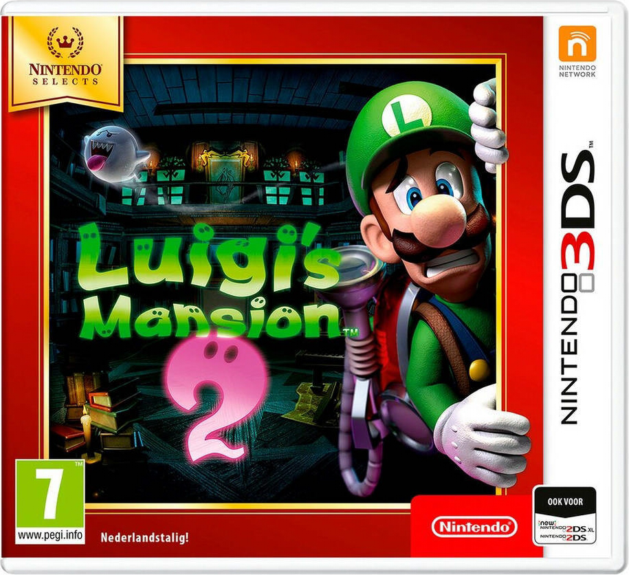 File:Luigis Mansion 2 Nintendo Selects Netherlands boxart.jpg - Super ...