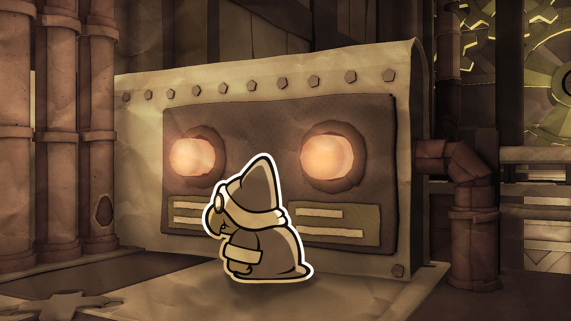 One of Kamek's flashbacks
