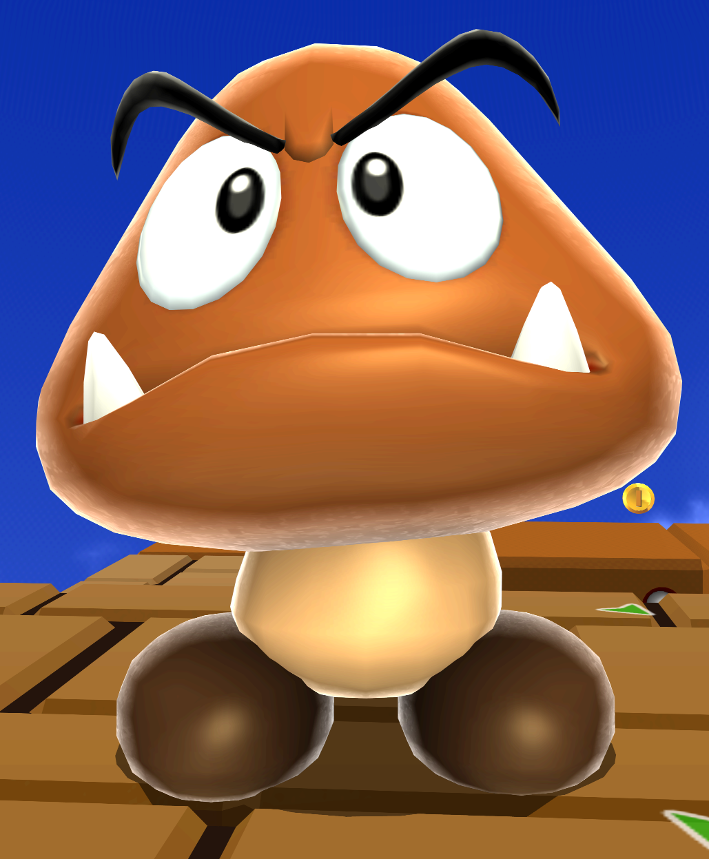 File:SMG2 Giant Goomba.png - Super Mario Wiki, the Mario encyclopedia