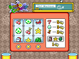Slot Machine in Yoshi's Island DS.