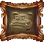 Portrait of a bulldog resembling Spooky in Luigi's Mansion