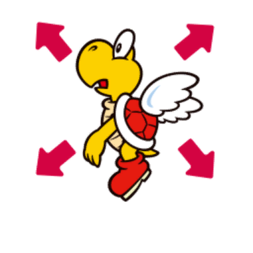 File:Sticker Koopa Paratroopa - Mario Party Superstars.png
