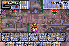Wario in The Toxic Landfill from Wario Land 4