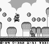 Mario is having a blast in Himitsu no Course 1.