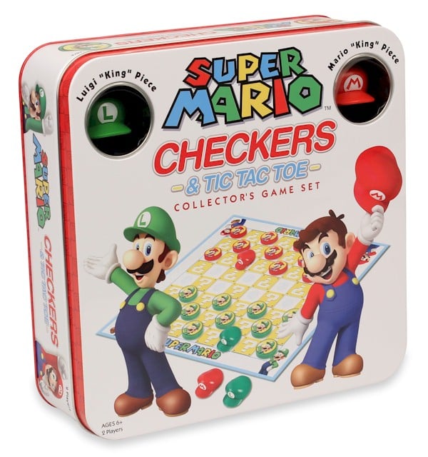 CHECKERS & TIC TAC TOE: Super Mario™ – The Op Games