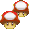 Double Mushrooms from Mario Kart DS.