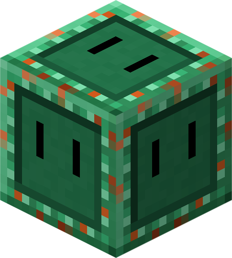 File:Minecraft Mario Mash-Up Oxidized Copper Bulb Powered Render.png