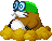 Sprite of a Mawful Mole from Mario & Luigi: Bowser's Inside Story + Bowser Jr.'s Journey