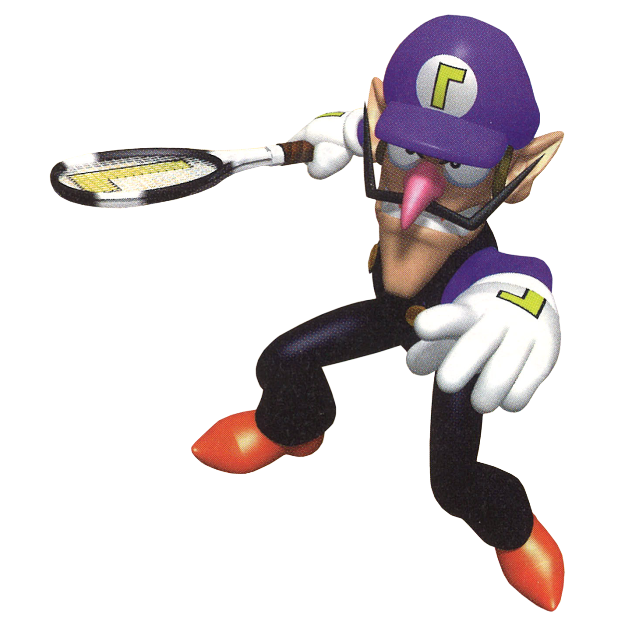 File:MarioTennisN64Waluigi.png - Super Mario Wiki, the Mario encyclopedia