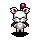 Moogle's character select sprite from Mario Hoops 3-on-3.