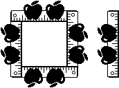 A page border from Super Mario Bros. Print World