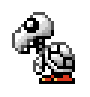 Dry Bones (replaces Koopa Troopa in the volcano theme)