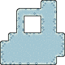 Ground (block) in Super Mario Maker - Super Mario World game style, Underwater theme.