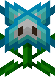 File:Minecraft Mario Mash-Up Blue Orchid Render.png