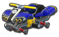 Toad's and blue Mii's Standard ATV